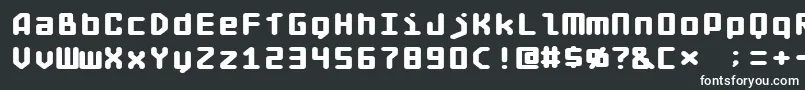 Addelectriccity Font – White Fonts on Black Background