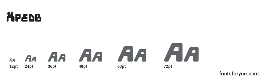 Xpedb Font Sizes