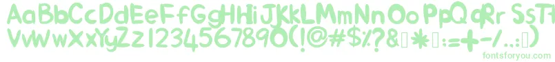 AlinKid Font – Green Fonts