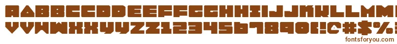 Lobotommye Font – Brown Fonts on White Background