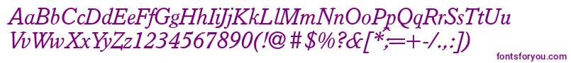I832SlabItalic Font – Purple Fonts
