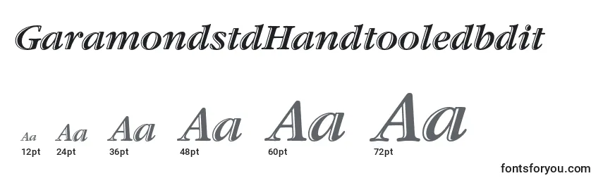 GaramondstdHandtooledbdit Font Sizes