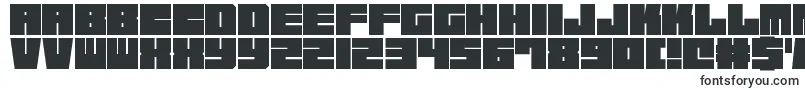 SquareChunks-fontti – Fontit KOMPAS-3D:lle