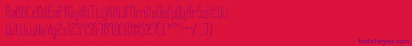 En savoir plus sur la police Fasciitw Police Fasciitw – polices violettes sur fond rouge