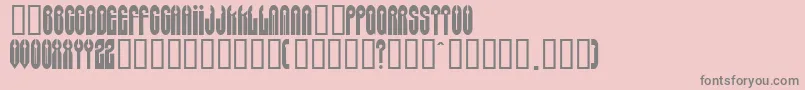 Greyaliensw Font – Gray Fonts on Pink Background