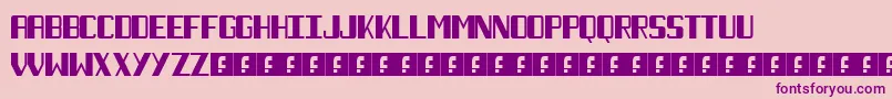 More about NecktieBlack Font NecktieBlack Font – Purple Fonts on Pink Background