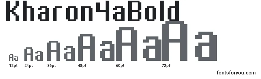 Kharon4aBold Font Sizes