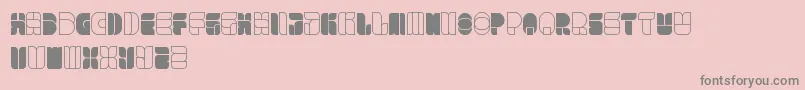 WindowsInJapan Font – Gray Fonts on Pink Background