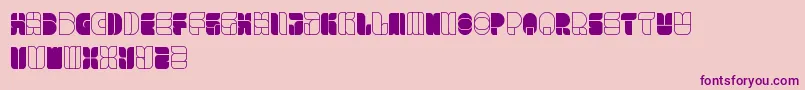 WindowsInJapan Font – Purple Fonts on Pink Background