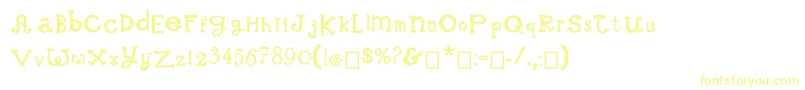 WhimsicalWilma Font – Yellow Fonts