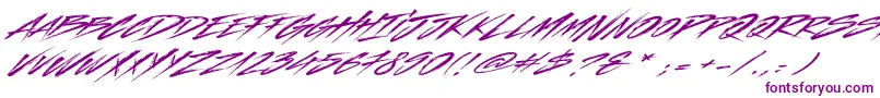 Indelible Font – Purple Fonts