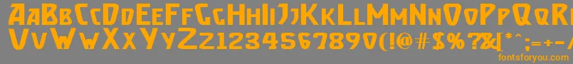 Подробнее о шрифте Brassetb Шрифт Brassetb – оранжевые шрифты на сером фоне