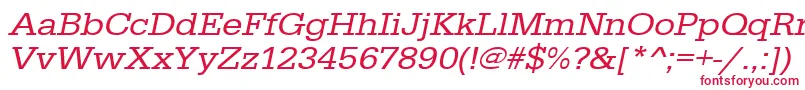 UrwegyptiennetextwidOblique Font – Red Fonts