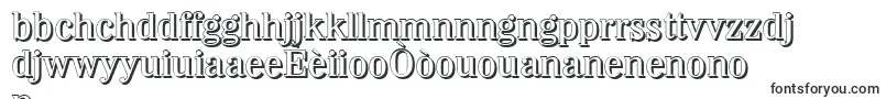 Czcionka WichitashadowMediumRegular – kreolskie czcionki