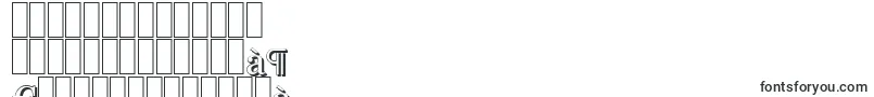 フォントWichitashadowMediumRegular – シンハラ文字