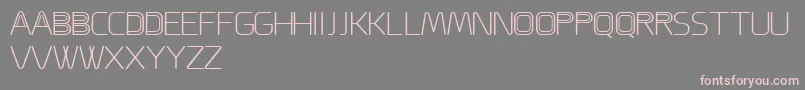Шрифт ACappella – розовые шрифты на сером фоне