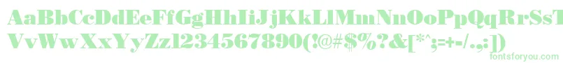 BostonblackRegular Font – Green Fonts