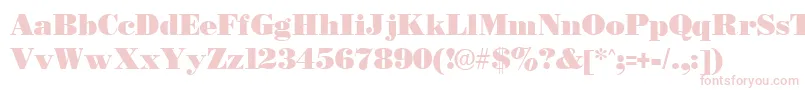BostonblackRegular Font – Pink Fonts