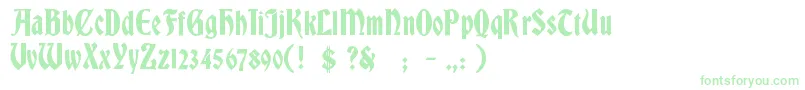 BradleyGratis Font – Green Fonts