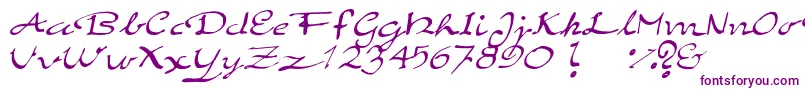 ElegantHandScript Font – Purple Fonts
