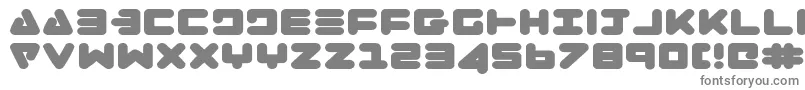 フォントZealote – 白い背景に灰色の文字