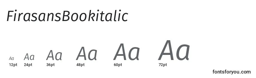 FirasansBookitalic Font Sizes