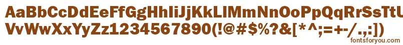 More about Franklingothheavyett Font Franklingothheavyett Font – Brown Fonts