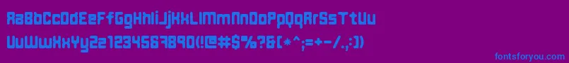 Lisätietoja Ft45-fontista Ft45-fontti – siniset fontit violetilla taustalla