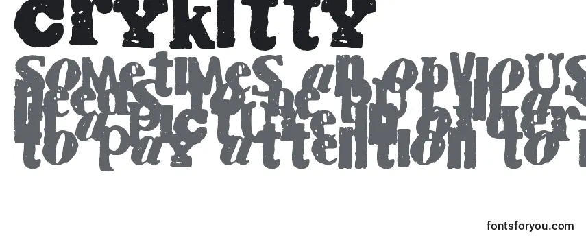 Crykitty Font