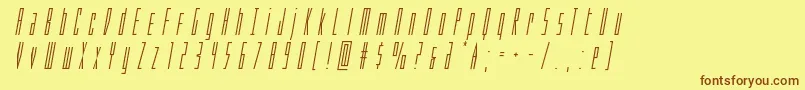 More about Phantacontitleital Font Phantacontitleital Font – Brown Fonts on Yellow Background