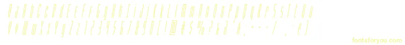 Saiba mais sobre a fonte Phantacontitleital Fonte Phantacontitleital – fontes amarelas em um fundo branco