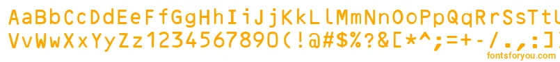 OcrBRegular Font – Orange Fonts