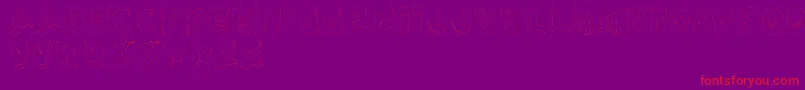 Lisätietoja PerspectivoDisTfb-fontista PerspectivoDisTfb-fontti – punaiset fontit violetilla taustalla