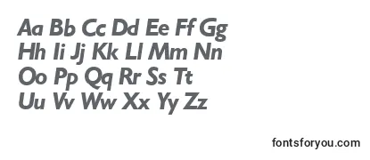 GibsonBolditalic Font
