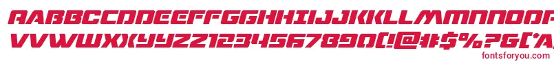 Dronetrackerital Font – Red Fonts