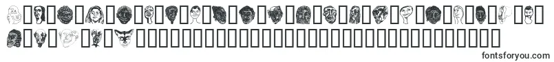 Шрифт Facesplain – шрифты для Adobe Acrobat