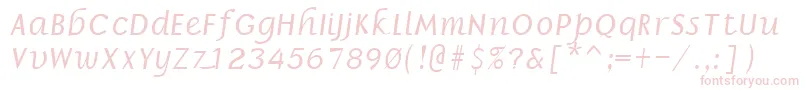 BorzoiBoldItalic Font – Pink Fonts