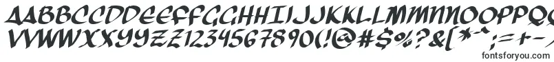 ThreeArrowsItalic-Schriftart – Schriften für KOMPAS-3D
