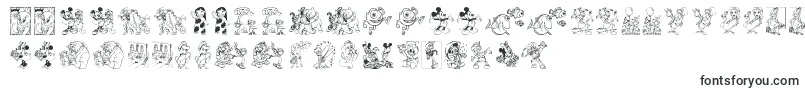 fuente DisneyFamily1 – Fuentes de Corel Draw