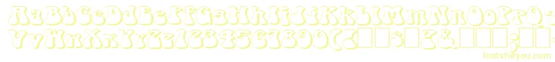 FzJazzy143DEx-fontti – keltaiset fontit