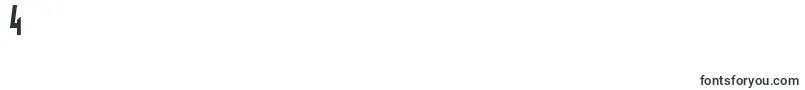 QuasixRegular Font – Fonts for Digit 4