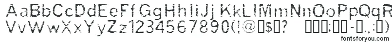 Grade Font – Eroded Fonts