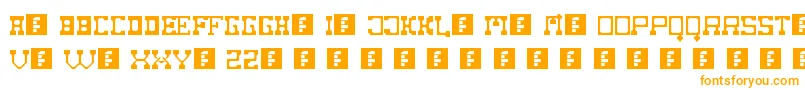 FatCowboy Font – Orange Fonts