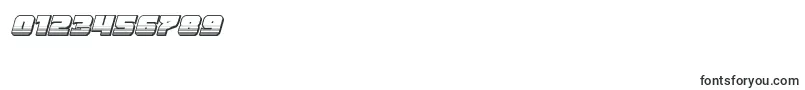Justicechrome Font – Fonts for Numbers and Digits