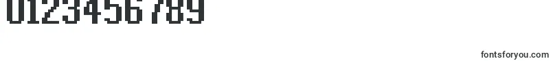 StarFoxStarwing-Schriftart – Schriften für Zahlen und Nummern