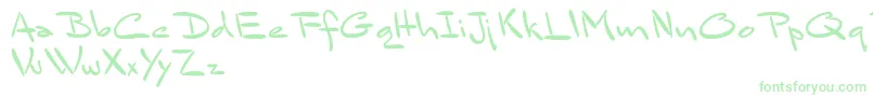 BluelminSandsfort-fontti – vihreät fontit