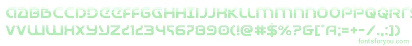 Universaljackhalf Font – Green Fonts on White Background