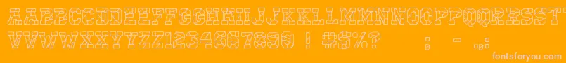 En savoir plus sur la police Cfirobotregular Police Cfirobotregular – polices roses sur fond orange