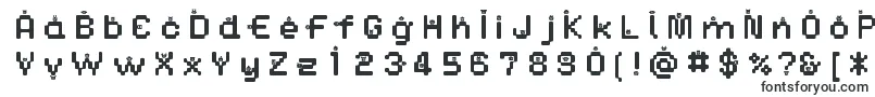 DustmonstersMedium Font – Clock Fonts