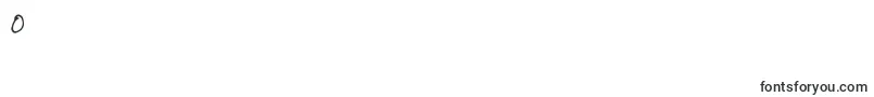 SameMistakeKopie Font – Fonts for Digit 0